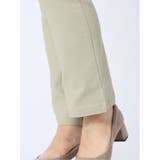 美シャイン ヘリンボンストレートパンツ | TAKA-Q WOMEN | 詳細画像21