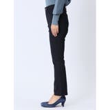 美シャイン ヘリンボンストレートパンツ | TAKA-Q WOMEN | 詳細画像38