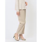 ベルト付き タックテーパードパンツ | TAKA-Q WOMEN | 詳細画像2 