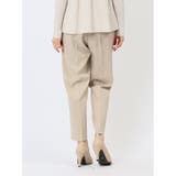 ベルト付き タックテーパードパンツ | TAKA-Q WOMEN | 詳細画像3 