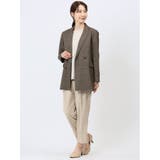 ベルト付き タックテーパードパンツ | TAKA-Q WOMEN | 詳細画像5 