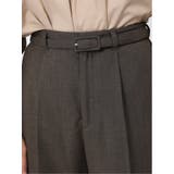 ベルト付き タックテーパードパンツ | TAKA-Q WOMEN | 詳細画像10 