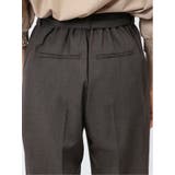 ベルト付き タックテーパードパンツ | TAKA-Q WOMEN | 詳細画像11 