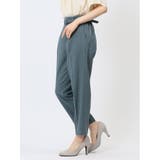 ベルト付き タックテーパードパンツ | TAKA-Q WOMEN | 詳細画像14 