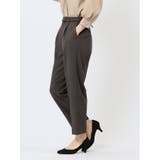 ベルト付き タックテーパードパンツ | TAKA-Q WOMEN | 詳細画像2 