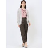 ベルト付き タックテーパードパンツ | TAKA-Q WOMEN | 詳細画像5 