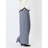 ボタン付き 無地ワイドパンツ | TAKA-Q WOMEN | 詳細画像4 