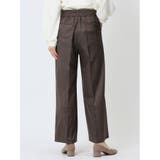 リボンベルト付き ワイドパンツ | TAKA-Q WOMEN | 詳細画像28 