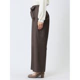 リボンベルト付き ワイドパンツ | TAKA-Q WOMEN | 詳細画像32 