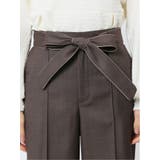 リボンベルト付き ワイドパンツ | TAKA-Q WOMEN | 詳細画像34 