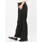 ストレッチ ワンタック ワイドパンツ | TAKA-Q WOMEN | 詳細画像11 