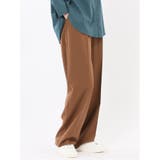 ストレッチ ワンタック ワイドパンツ | TAKA-Q WOMEN | 詳細画像22 