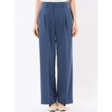 ストレッチ ワンタック ワイドパンツ | TAKA-Q WOMEN | 詳細画像38 