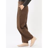 ストレッチ ワンタック ワイドパンツ | TAKA-Q WOMEN | 詳細画像2 
