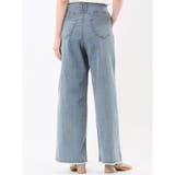 ハンチ/HUNCH ストレッチ ハイウエスト ワイドデニム | TAKA-Q WOMEN | 詳細画像12 