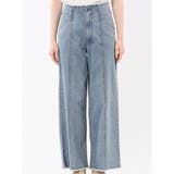 ハンチ/HUNCH ストレッチ ハイウエスト ワイドデニム | TAKA-Q WOMEN | 詳細画像15 
