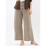 30茶 | ハンチ/HUNCH ストレッチ ハイウエスト ワイドデニム | TAKA-Q WOMEN