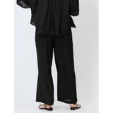 ハンチ/HUNCH COOL TOUCH タックストレートパンツ | TAKA-Q WOMEN | 詳細画像3 