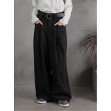 05黒 | Belted High Waist | TAKA-Q WOMEN