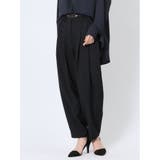 75紺 | ストレッチ カーブパンツ(選べる2レングス) | TAKA-Q WOMEN