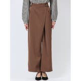 アシメラップ風 ワイドパンツ | TAKA-Q WOMEN | 詳細画像18 