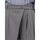 共ベルト付き ラップパンツ | TAKA-Q WOMEN | 詳細画像20 