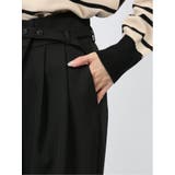 共ベルト付き ラップパンツ | TAKA-Q WOMEN | 詳細画像9 