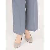 麻調合繊 プルオンワイドパンツ(セットアップ可能) | TAKA-Q WOMEN | 詳細画像11
