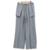 麻調合繊 プルオンワイドパンツ(セットアップ可能) | TAKA-Q WOMEN | 詳細画像13