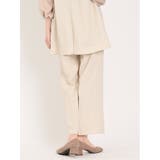 麻調合繊 プルオンワイドパンツ(セットアップ可能) | TAKA-Q WOMEN | 詳細画像17