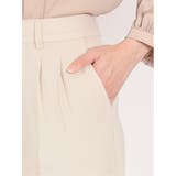 麻調合繊 プルオンワイドパンツ(セットアップ可能) | TAKA-Q WOMEN | 詳細画像22