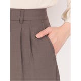 麻調合繊 プルオンワイドパンツ(セットアップ可能) | TAKA-Q WOMEN | 詳細画像35