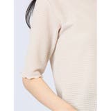 ストレッチレース調 ハイネック半袖プルオーバー | TAKA-Q WOMEN | 詳細画像11