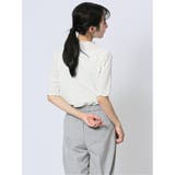 ストレッチレース調 ハイネック半袖プルオーバー | TAKA-Q WOMEN | 詳細画像16