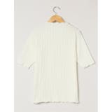 ストレッチレース調 ハイネック半袖プルオーバー | TAKA-Q WOMEN | 詳細画像25