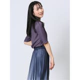 ストレッチレース調 ハイネック半袖プルオーバー | TAKA-Q WOMEN | 詳細画像41
