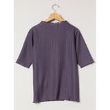 ストレッチレース調 ハイネック半袖プルオーバー | TAKA-Q WOMEN | 詳細画像49