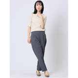ストレッチレース調 ハイネック半袖プルオーバー | TAKA-Q WOMEN | 詳細画像6