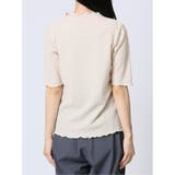 ストレッチレース調 ハイネック半袖プルオーバー | TAKA-Q WOMEN | 詳細画像9