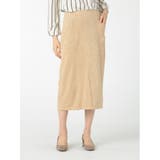 フェイクスエード セットアップ タイトスカート | TAKA-Q WOMEN | 詳細画像1 