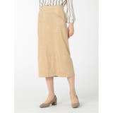 フェイクスエード セットアップ タイトスカート | TAKA-Q WOMEN | 詳細画像2 