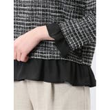 カットツイード レイヤード風プルオーバー | TAKA-Q WOMEN | 詳細画像10