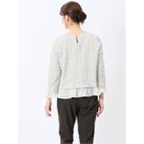 カットツイード レイヤード風プルオーバー | TAKA-Q WOMEN | 詳細画像16