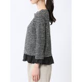 カットツイード レイヤード風プルオーバー | TAKA-Q WOMEN | 詳細画像7