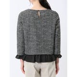 カットツイード レイヤード風プルオーバー | TAKA-Q WOMEN | 詳細画像8