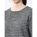 カットツイード レイヤード風プルオーバー | TAKA-Q WOMEN | 詳細画像9