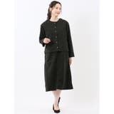 ストレッチウォッシャブル ウーリッシュ クルーカーディガン(セットアップ可能) | TAKA-Q WOMEN | 詳細画像5 