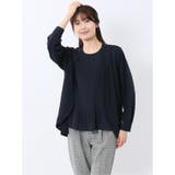 75紺 | 長袖 ボレロカーディガン | TAKA-Q WOMEN