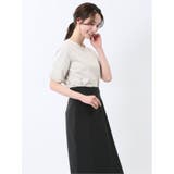 綿スムス クルーネック パフギャザーTシャツ | TAKA-Q WOMEN | 詳細画像16