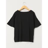 綿スムス クルーネック ラッフルスリープ Tシャツ | TAKA-Q WOMEN | 詳細画像36